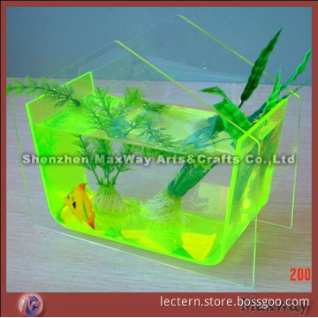 Mini House Shaped Tabletop Acrylic Fish Tank